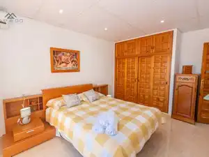 Dormitori de Casa o xalet de lloguer en Almuñécar amb Aire condicionat, Jardí privat i Terrassa