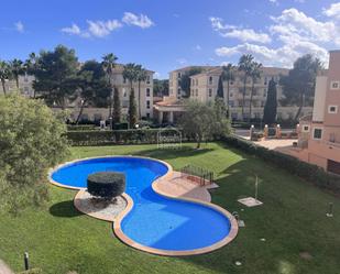 Vista exterior de Apartament en venda en Sant Llorenç des Cardassar amb Jardí privat, Terrassa i Piscina