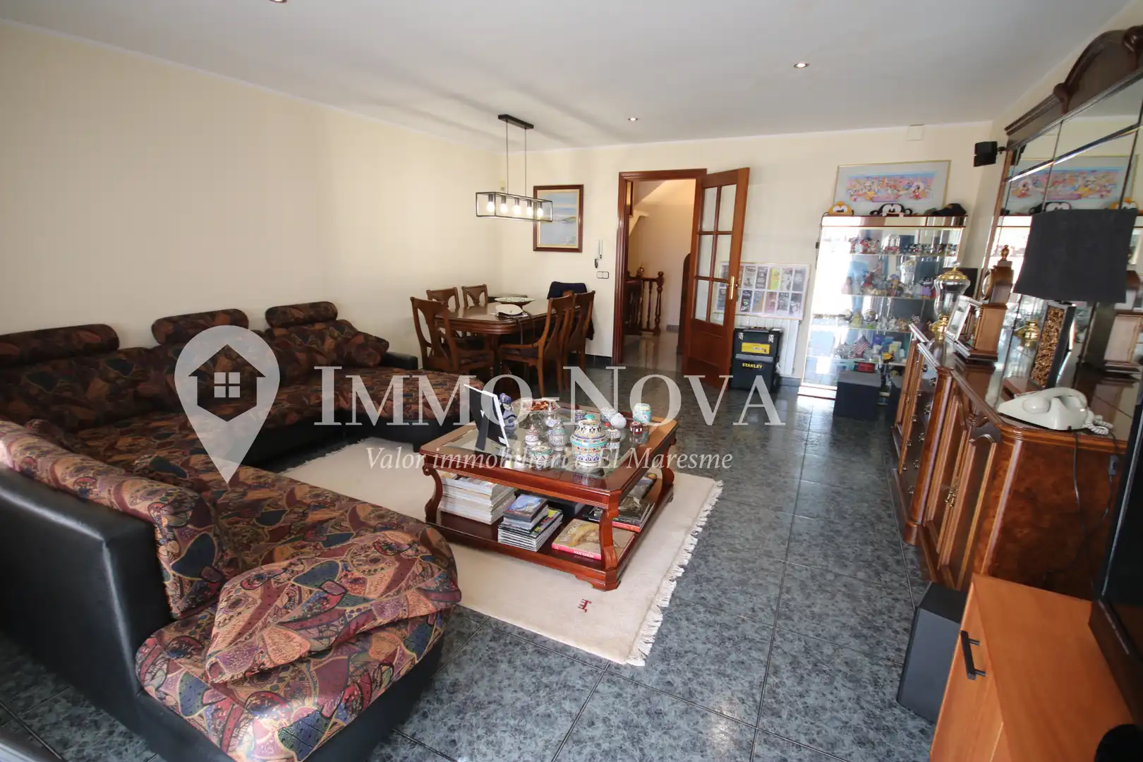 Sala de estar de Dúplex en venta en Mataró con Calefacción, Terraza y Amueblado