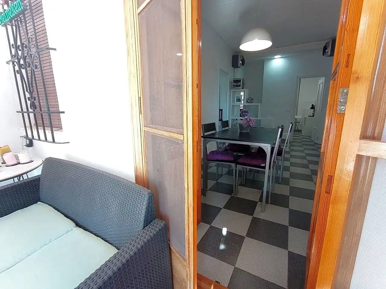 Comedor de Apartamento en venta en Alfara del Patriarca con Amueblado y Balcón