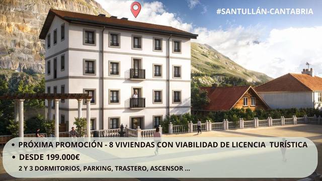 Piso en Venta en santullán, 43 en Mioño - Santullán