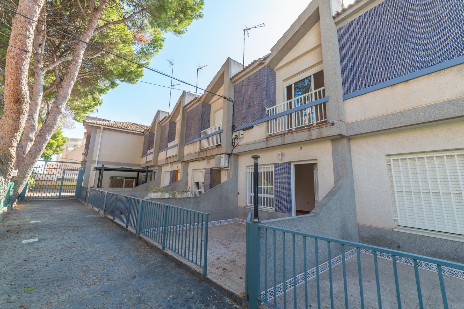 Exterior view of Single-family semi-detached for sale in San Javier  with Private garden, Terrace and Balcony