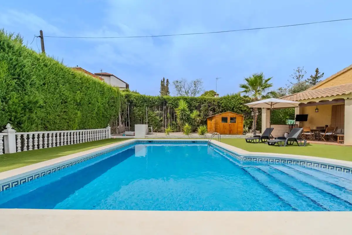 Piscina de Casa o xalet en venda en Las Torres de Cotillas amb Aire condicionat, Calefacció i Terrassa