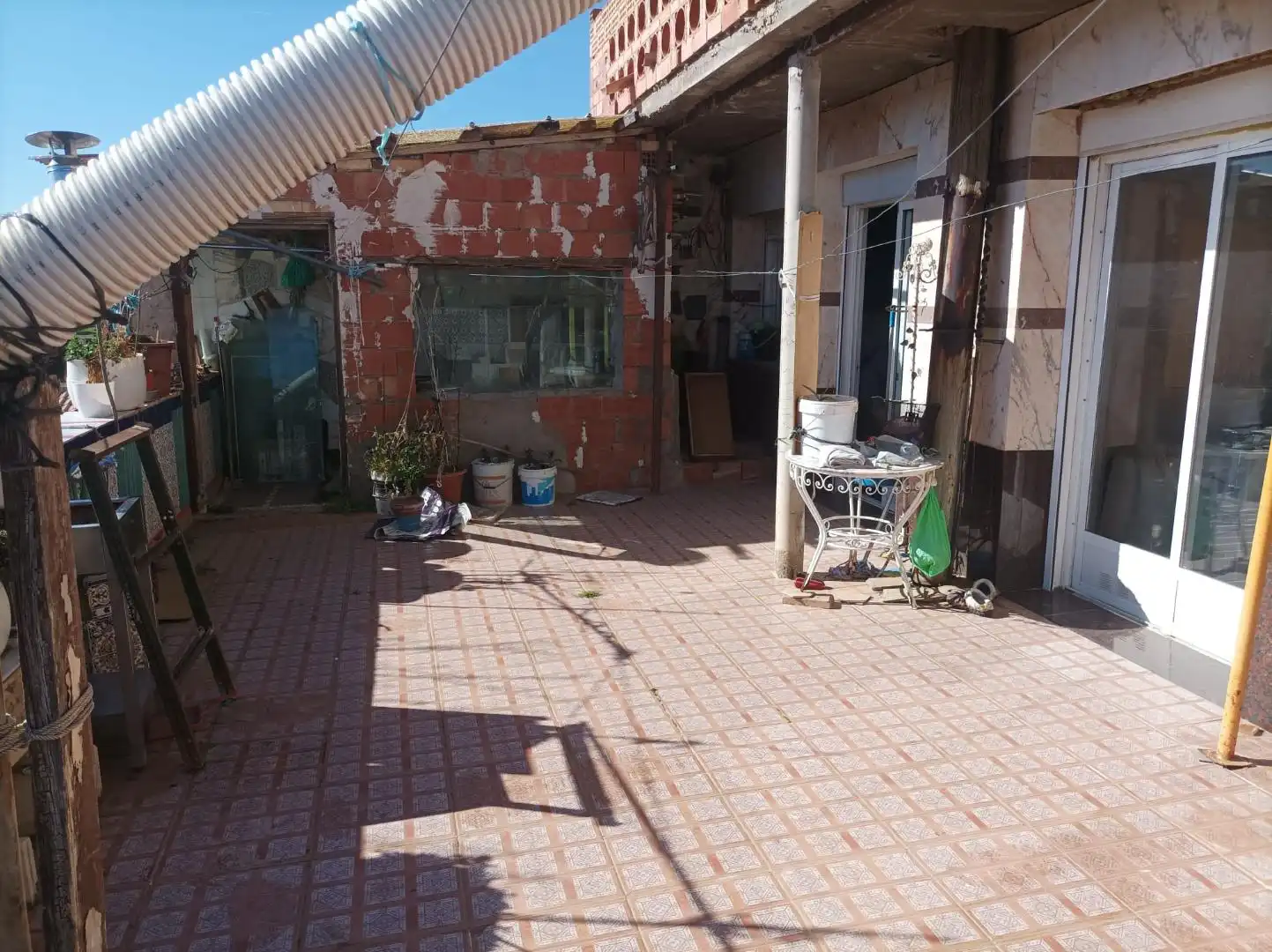Vista exterior de Casa o xalet en venda en Botorrita amb Terrassa i Moblat