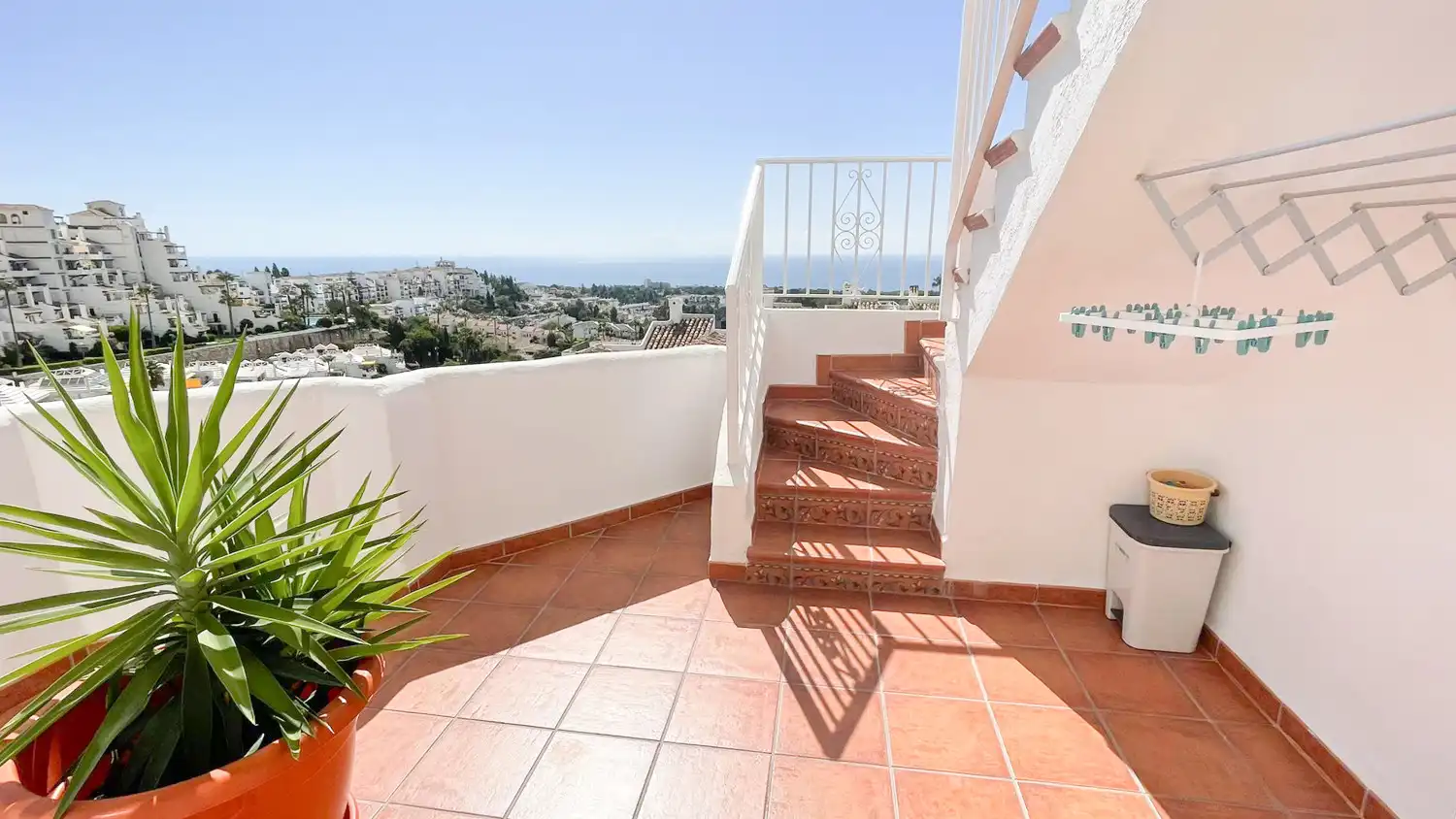 Exterior view of Detached homes for rent in Mijas  with Terrace, Swimming Pool and Pets allowed