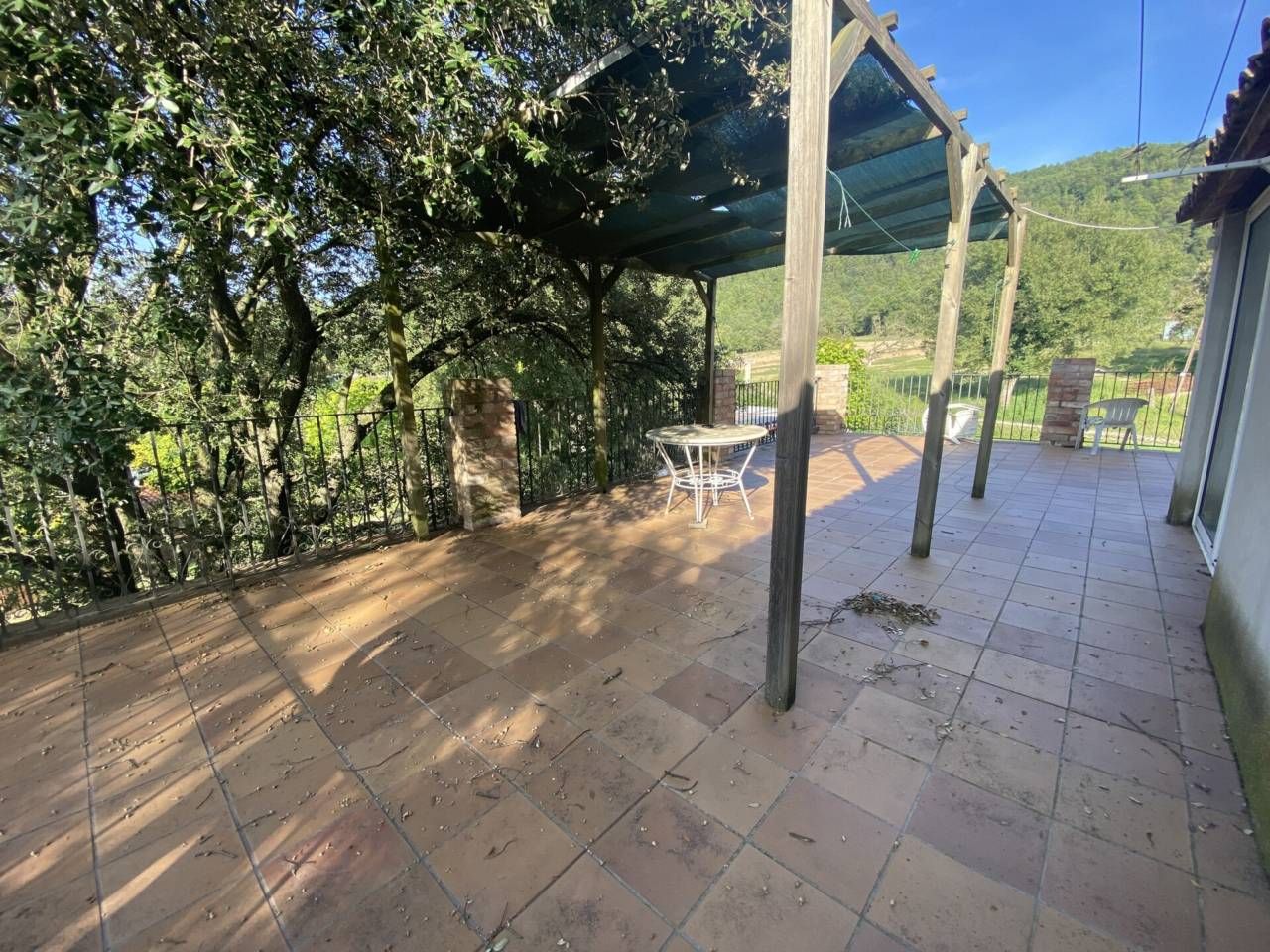 Terrace of Country house to rent in Santa Maria de Merlès  with Private garden, Terrace and Furnished