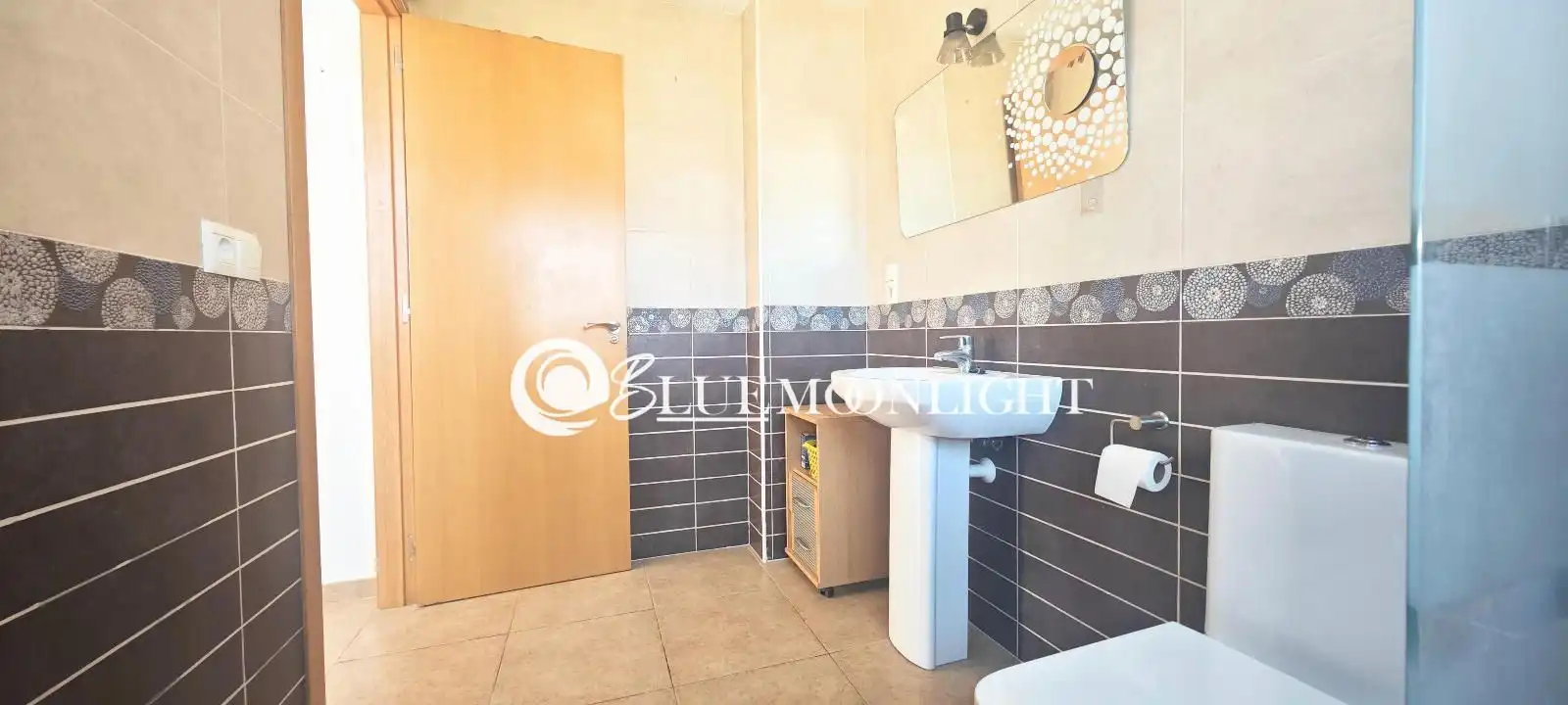 Badezimmer von Haus oder Chalet zum Verkauf in Peñíscola / Peníscola mit Klimaanlage, Heizung und Privatgarten