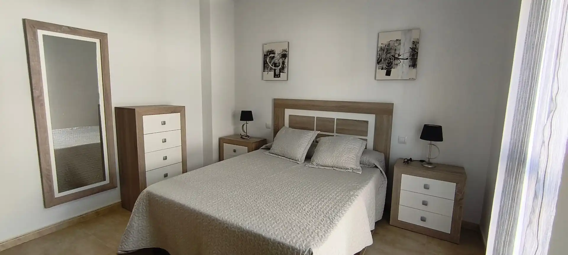 Bedroom of Flat for sale in Moraleja  with Air Conditioner, Furnished and Oven