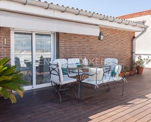 Terrace of Attic for sale in  Madrid Capital  with Air Conditioner, Terrace and Balcony