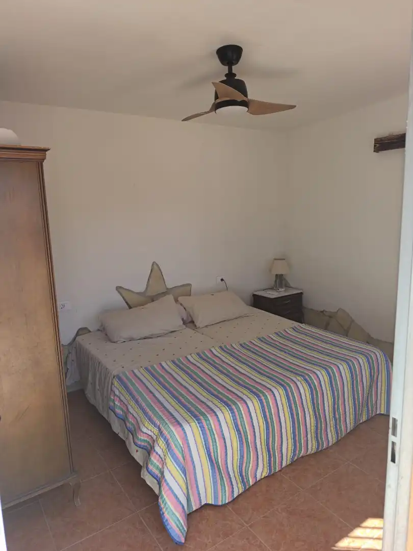 Bedroom of Houses for rent in Castellón de la Plana / Castelló de la Plana  with Air Conditioner, Private garden and Terrace