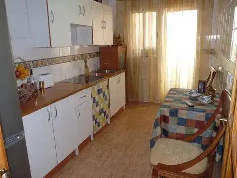Cocina de Piso en venta en Roquetas de Mar con Aire acondicionado, Jardín privado y Terraza