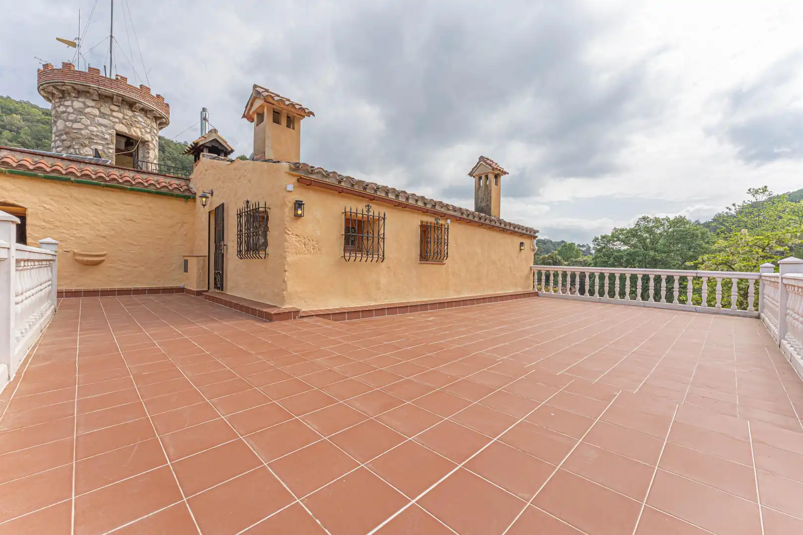 Terraza de Finca rústica en venta en Cabanelles con Terraza, Piscina y Balcón