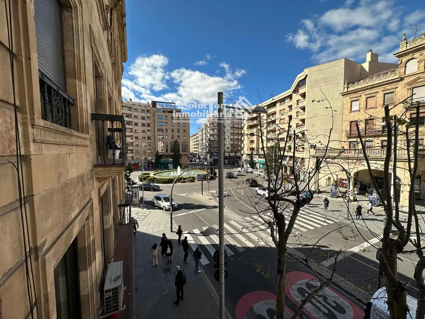 Außenansicht von Wohnung zur Miete in Salamanca mit Heizung, Terrasse und Möbliert