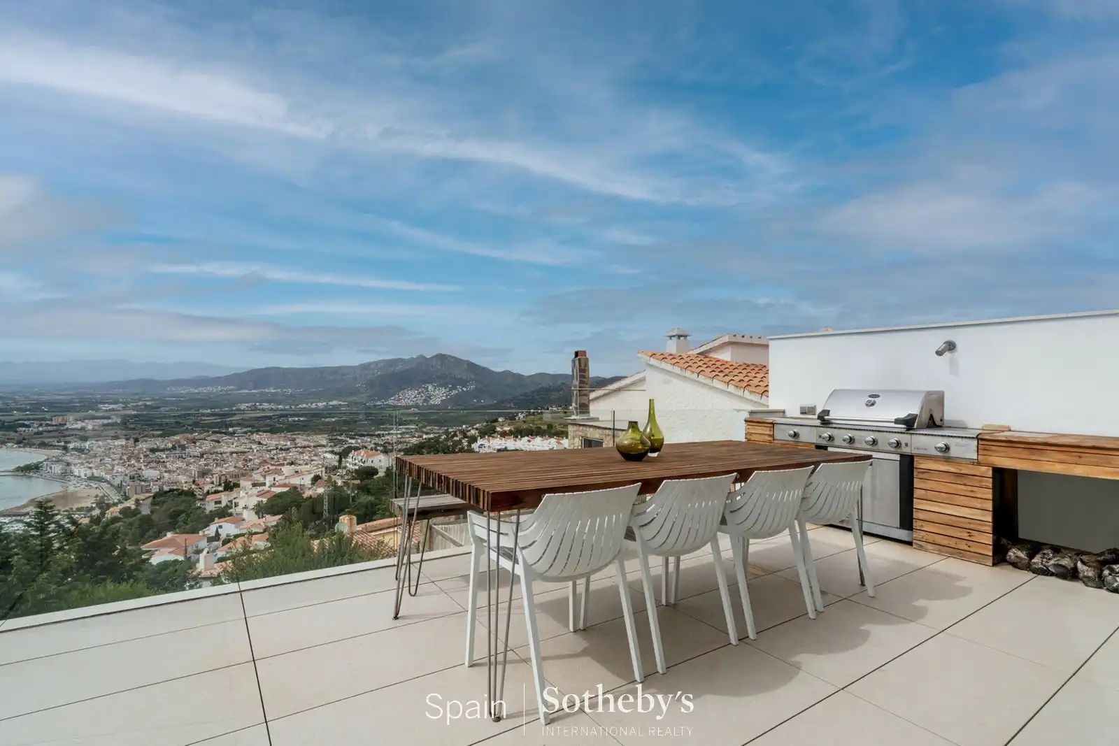 Terraza de Casa o chalet en venta en Roses con Aire acondicionado, Jardín privado y Terraza