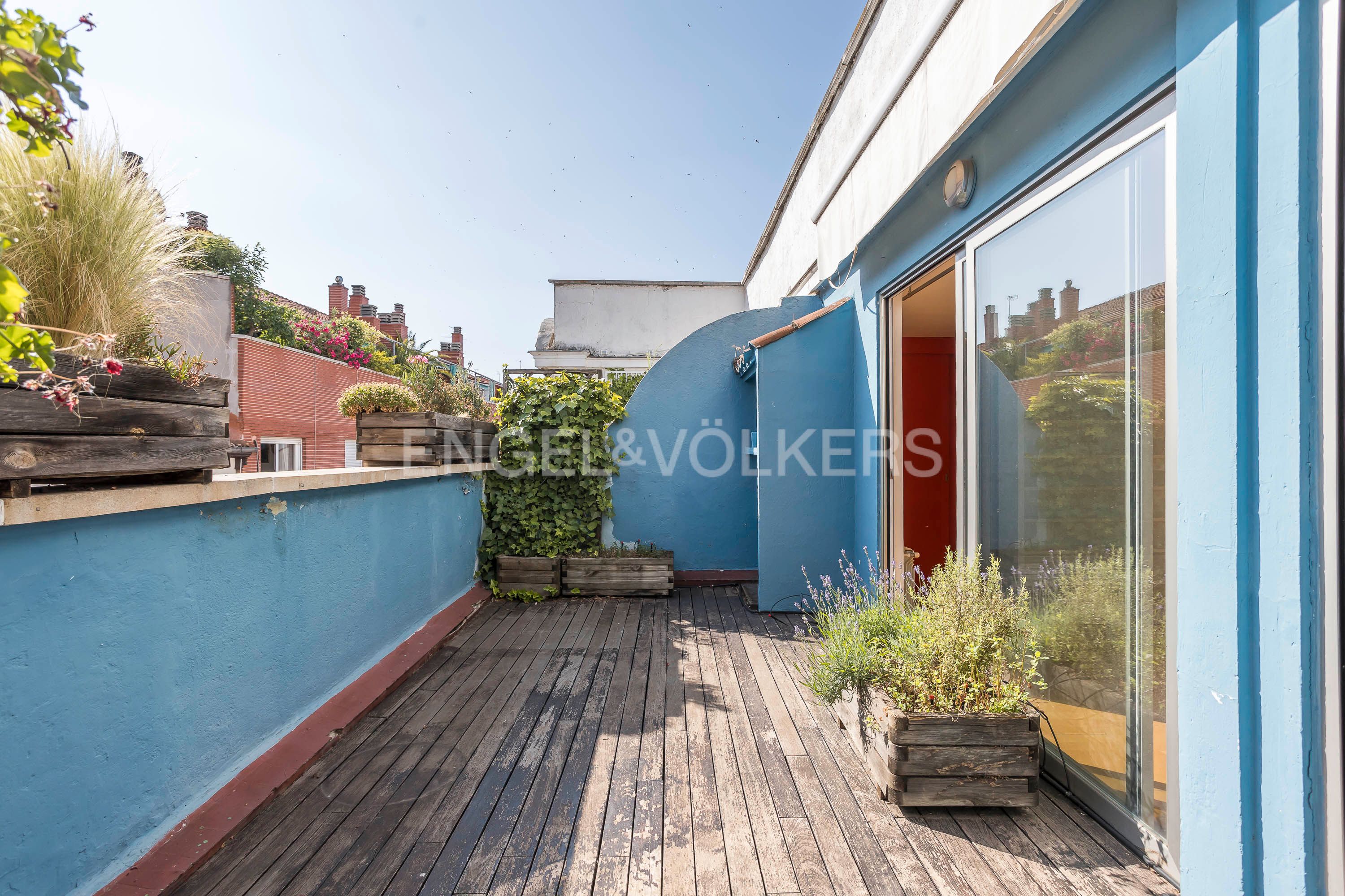 Terrassa de Apartament en venda en  Madrid Capital amb Aire condicionat, Calefacció i Terrassa