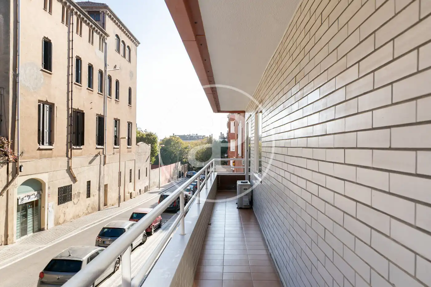 Vista exterior de Piso en venta en Barcelona con Aire acondicionado, Calefacción y Jardín privado