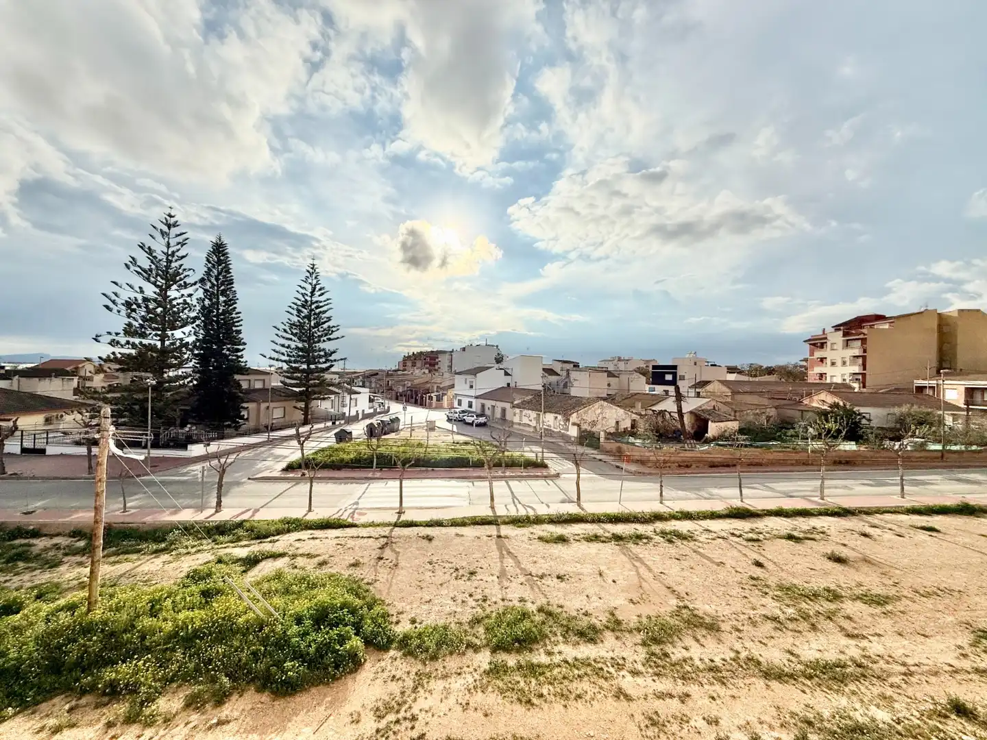 Außenansicht von Wohnung zum Verkauf in Murcia mit Klimaanlage, Terrasse und Abstellraum