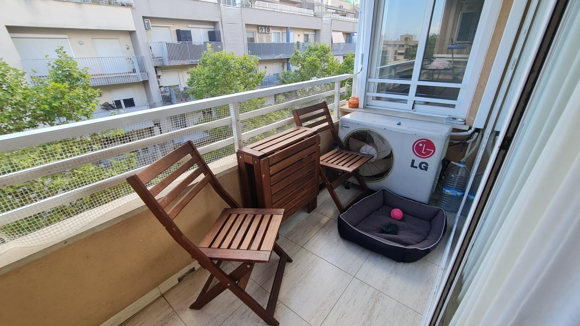 Balcony of Flat to rent in  Palma de Mallorca  with Heating, Terrace and Balcony