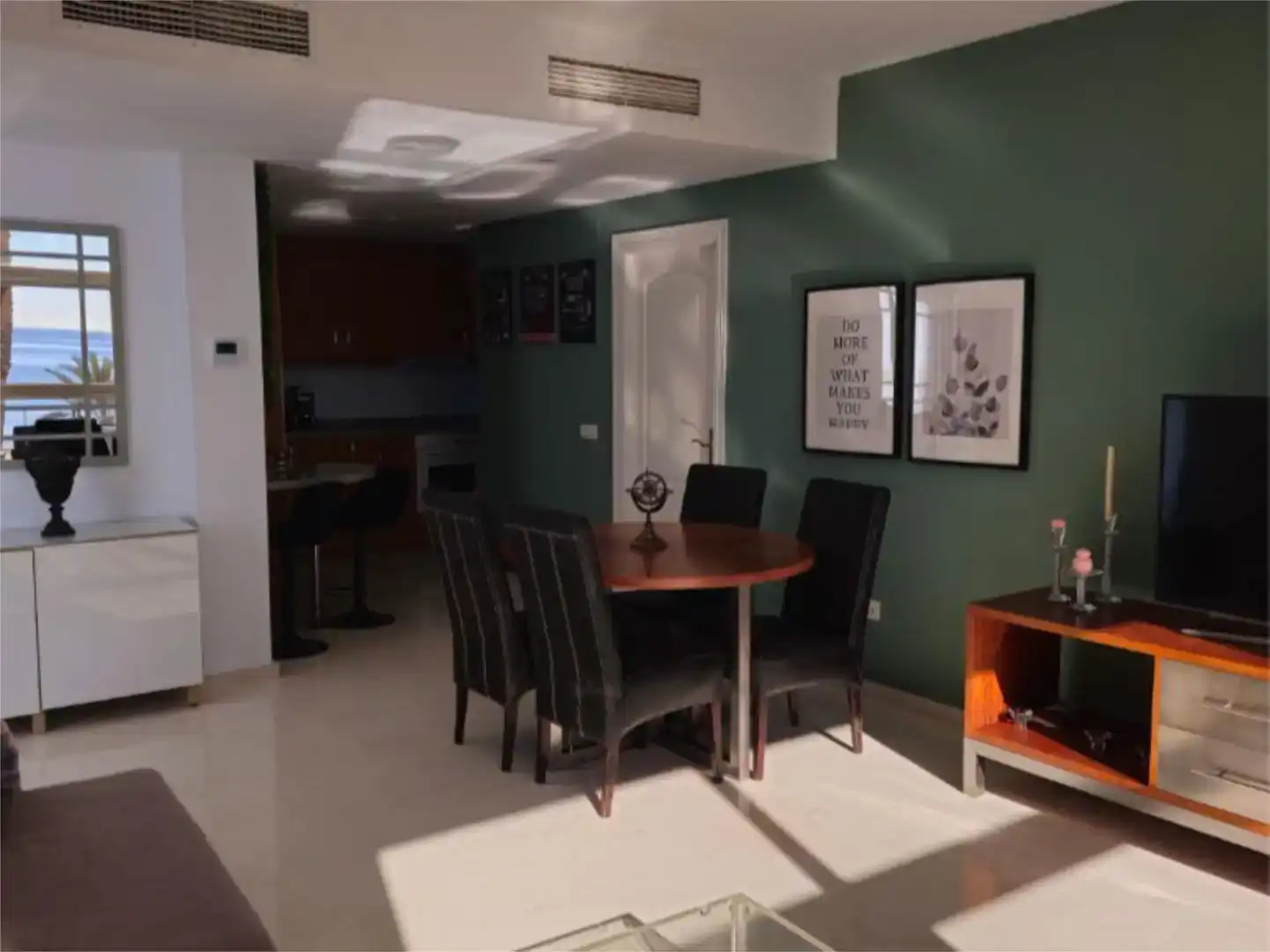 Dining room of Flat for rent in Estepona Pueblo