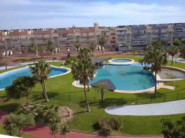 Swimming pool of Flat for sale in El Ejido  with Heating, Terrace and Oven