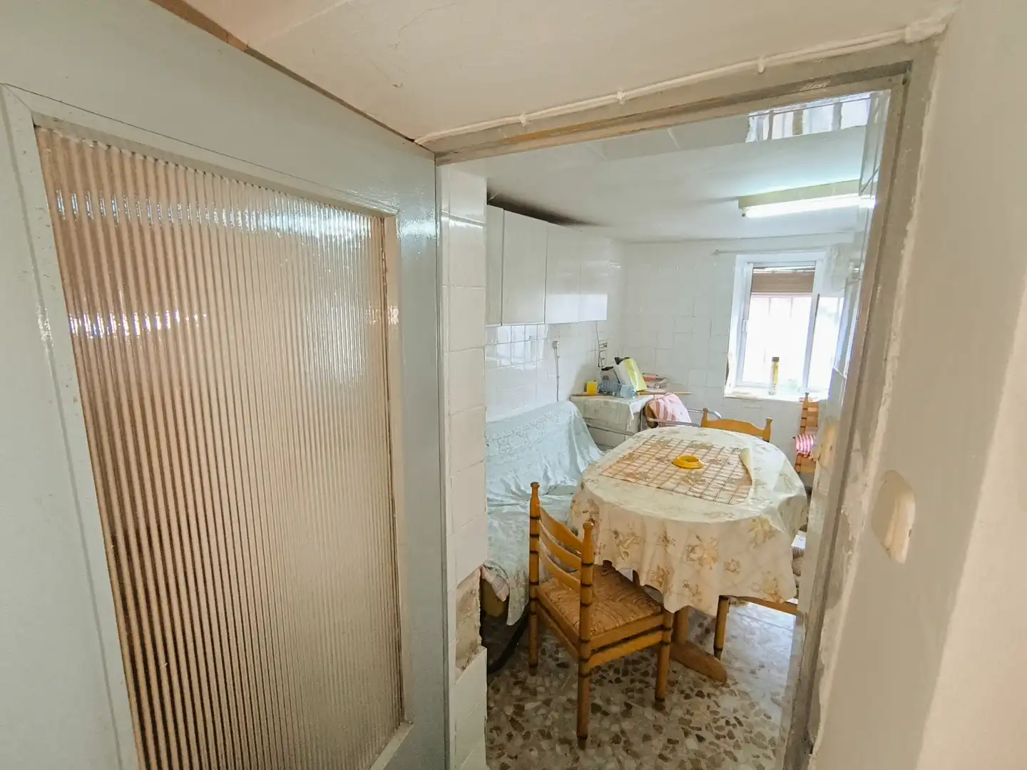 Cocina de Casa o chalet en venta en Santa Cecilia del Alcor con Calefacción, Jardín privado y Trastero