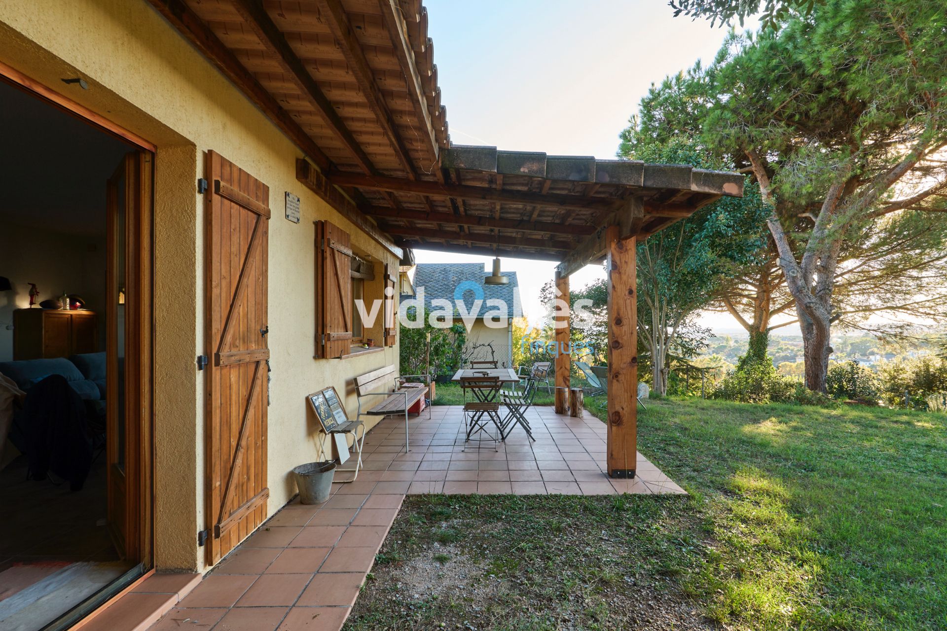 Jardí de Casa o xalet en venda en Sant Antoni de Vilamajor amb Calefacció, Jardí privat i Forn