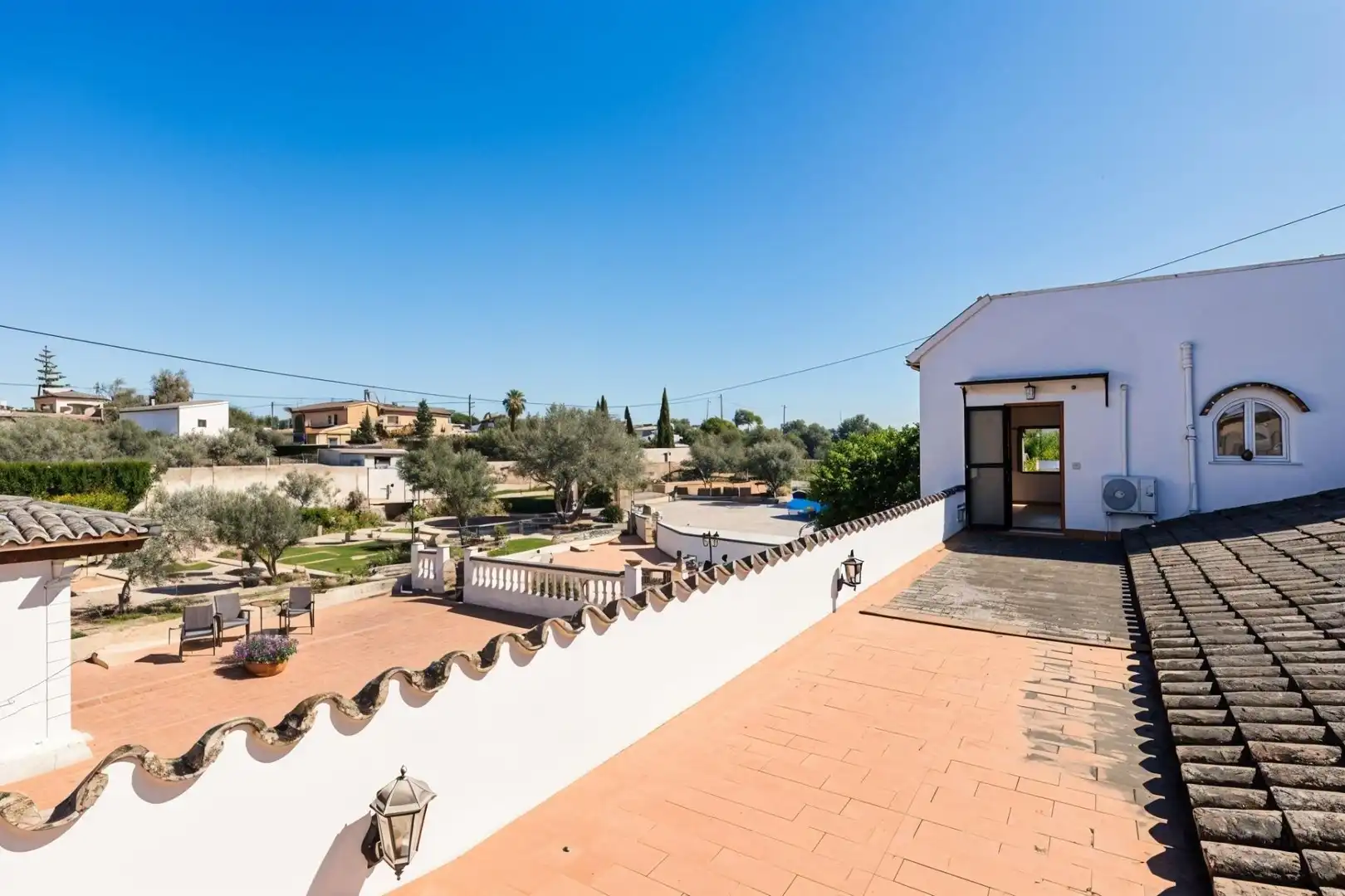 Vista exterior de Finca rústica en venta en  Palma de Mallorca con Aire acondicionado, Calefacción y Jardín privado