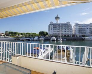 Terrace of Apartment for sale in Empuriabrava  with Air Conditioner, Heating and Terrace