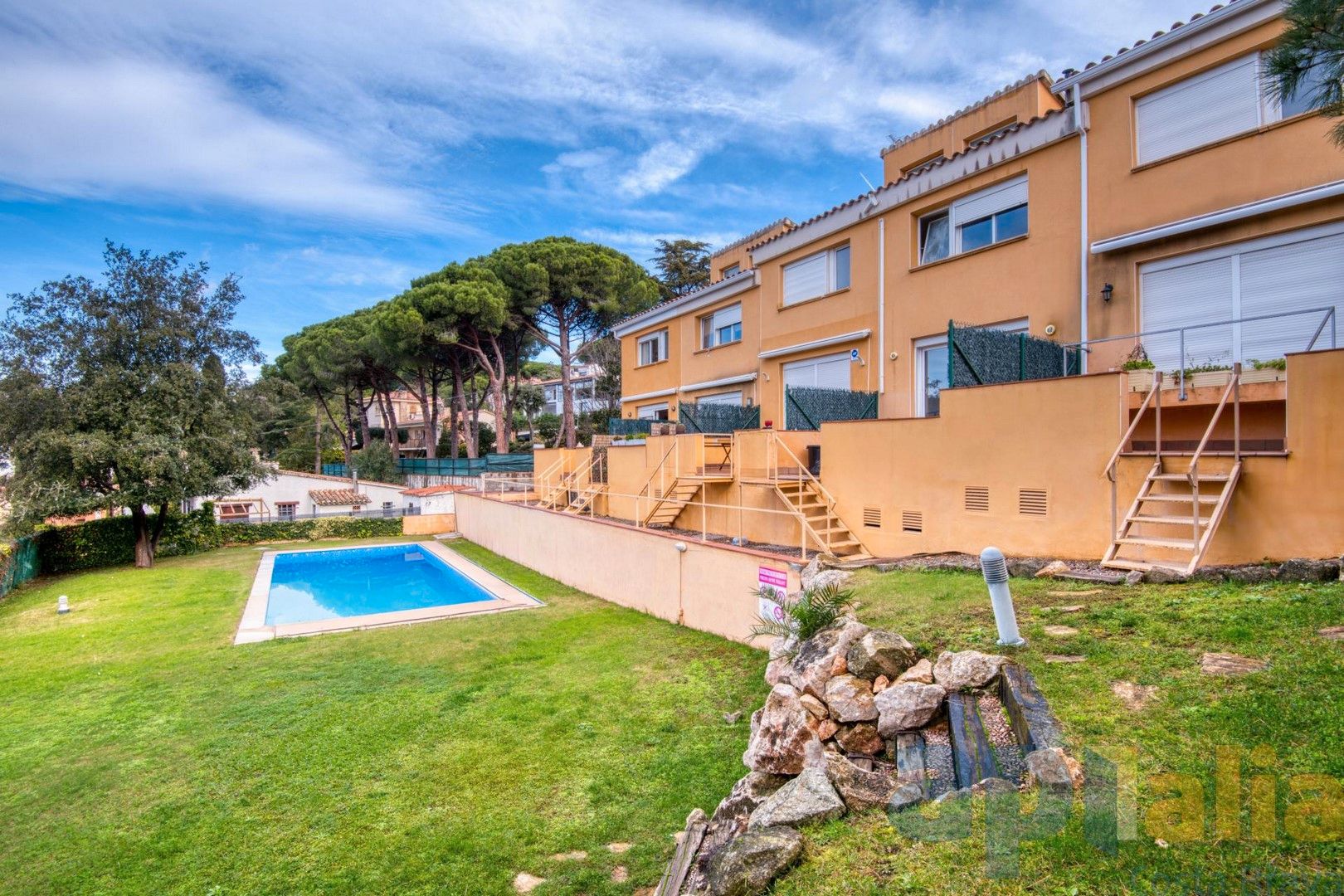 Garden of Single-family semi-detached for sale in Castell-Platja d'Aro  with Private garden, Terrace and Furnished