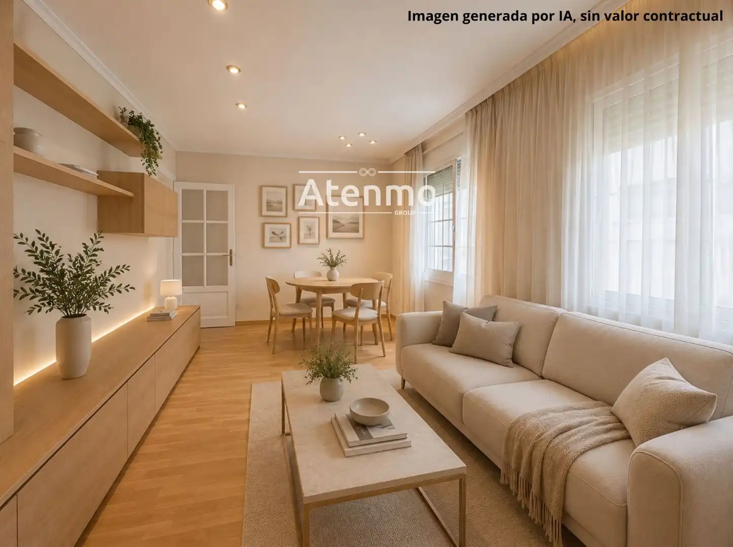 Sala de estar de Piso en venta en Barcelona