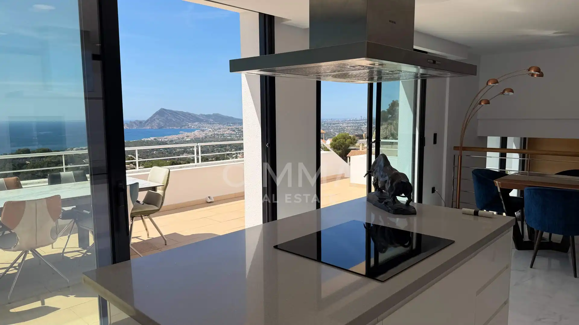 Vista exterior de Casa o chalet en venta en Altea con Calefacción y Piscina