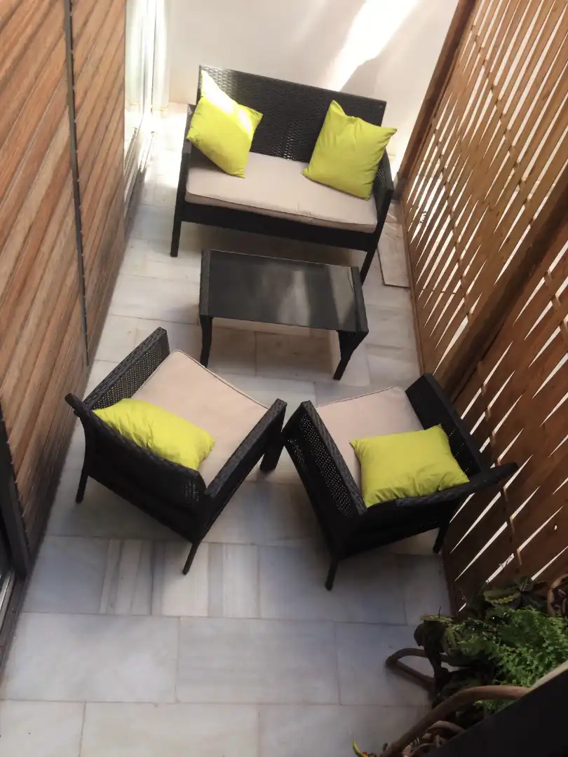 Terrassa de Apartament en venda en Málaga amb Aire condicionat, Moblat i Forn