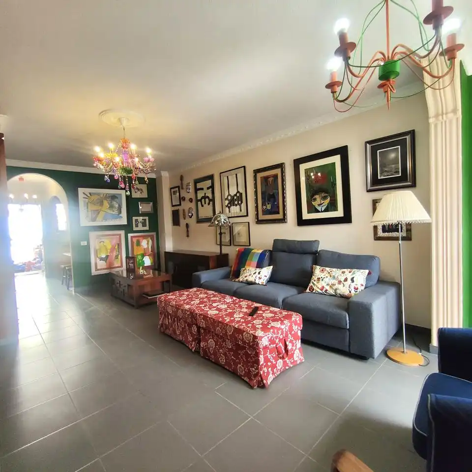 Living room of Houses for rent in Mogán  with Private garden, Terrace and Storage room