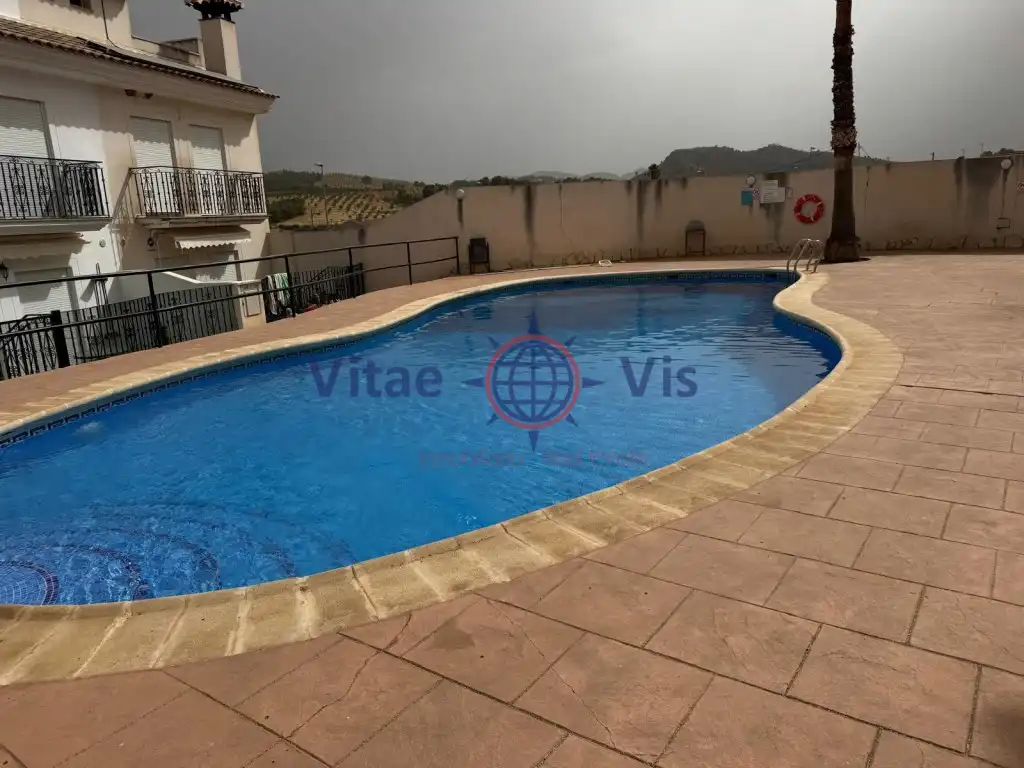 Piscina de Dúplex en venda en Lorca amb Terrassa, Moblat i Balcó