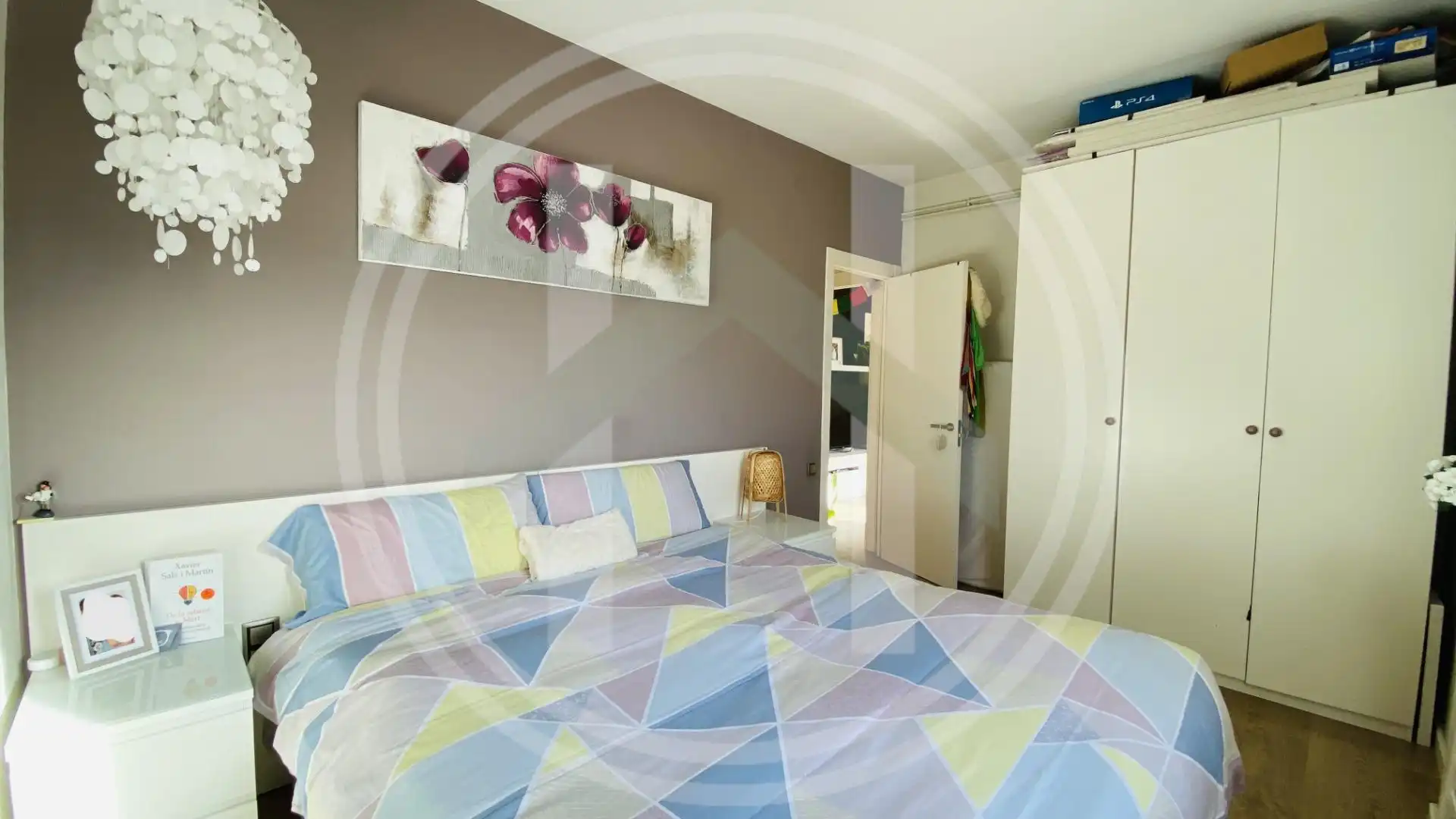 Bedroom of Flat for sale in Granollers  with Heating, Parquet flooring and Balcony