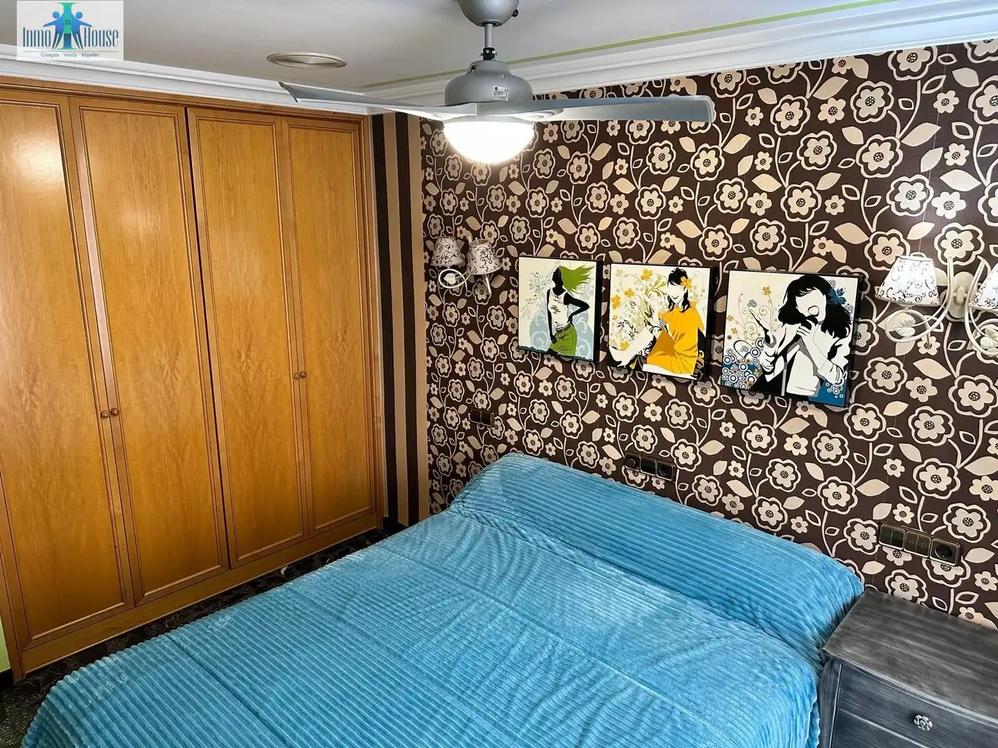 Bedroom of Attic for sale in Almansa  with Air Conditioner, Private garden and Terrace