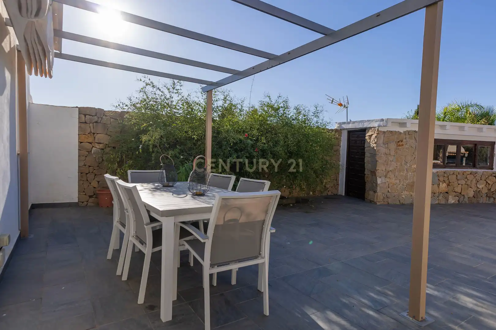 Terrace of Houses for sale in Calpe / Calp  with Furnished, Internet and Alarm
