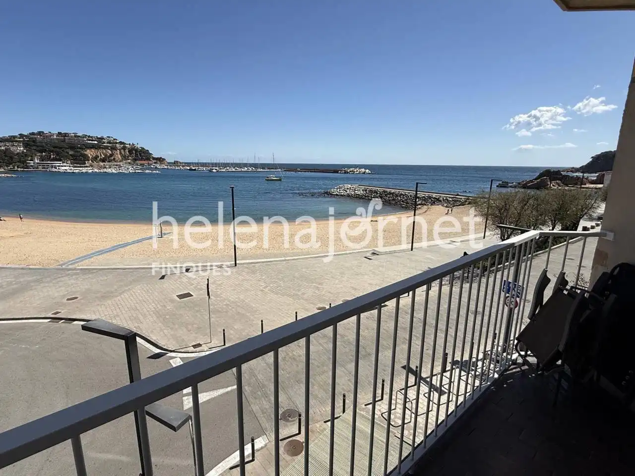 Terraza de Piso de alquiler en Sant Feliu de Guíxols con Aire acondicionado, Calefacción y Amueblado