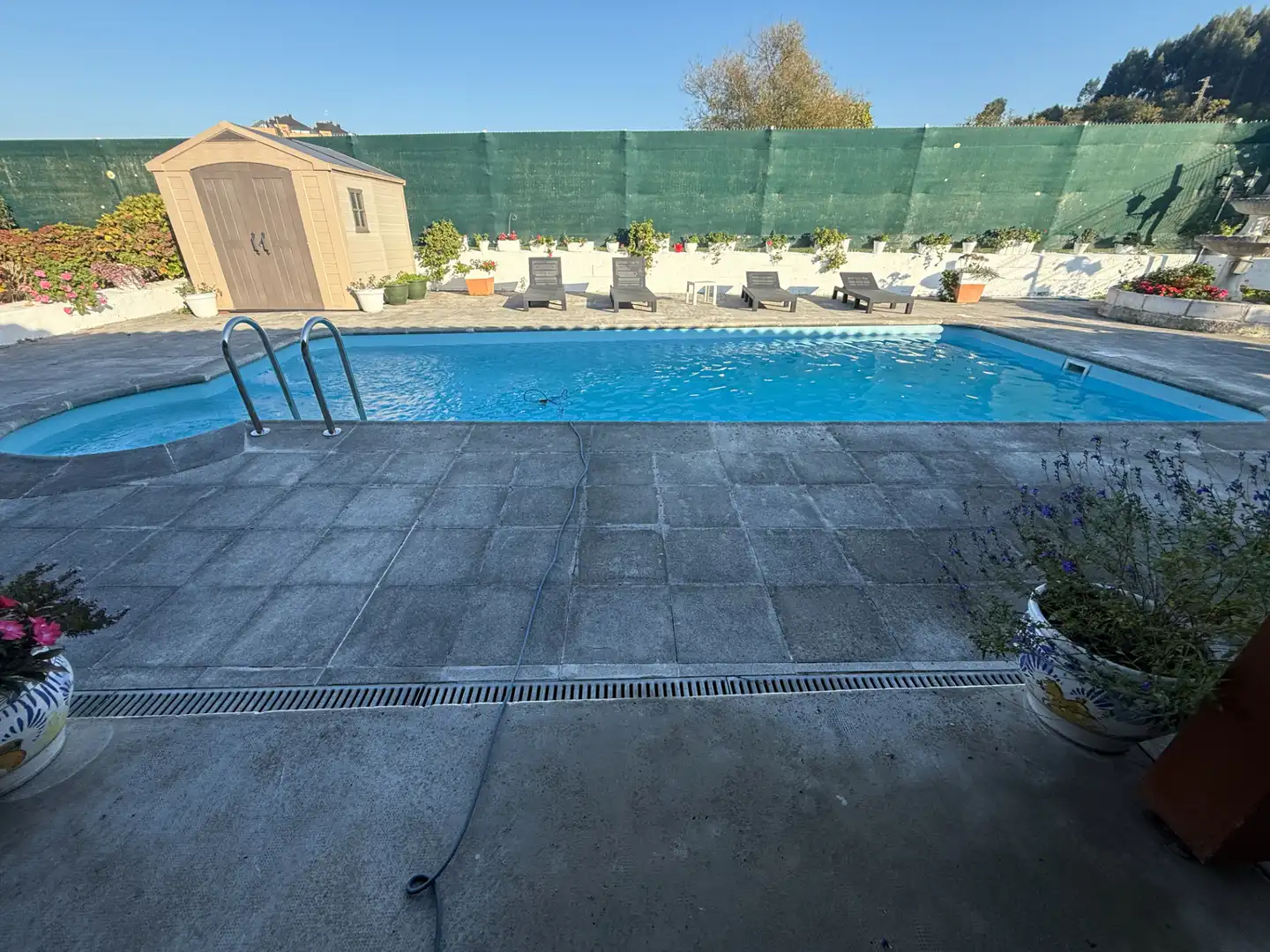 Piscina de Casa o chalet en venta en Castrillón con Calefacción, Jardín privado y Piscina