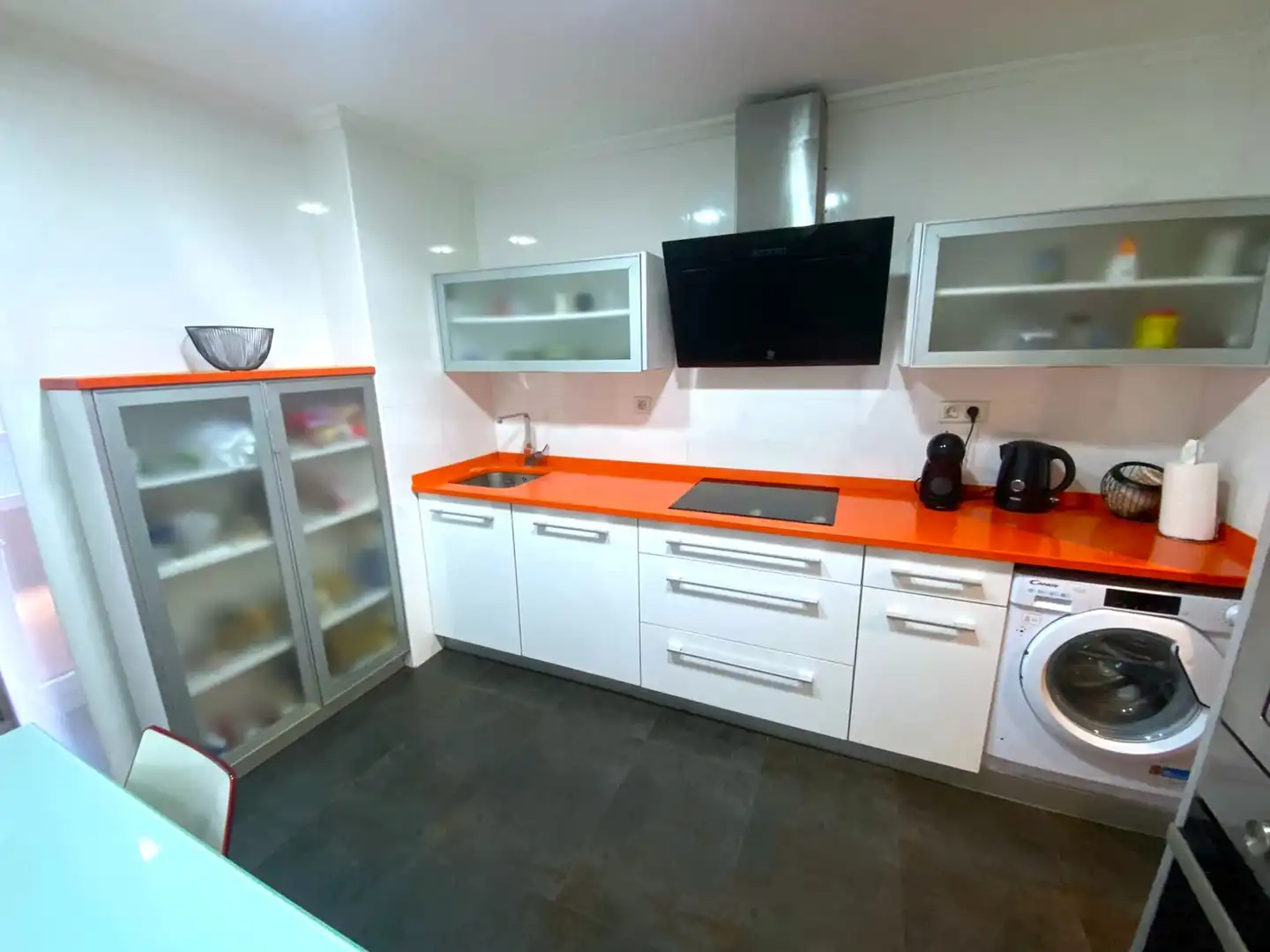 Küche von Wohnung zum Verkauf in Castro-Urdiales mit Heizung, Parkett und Terrasse