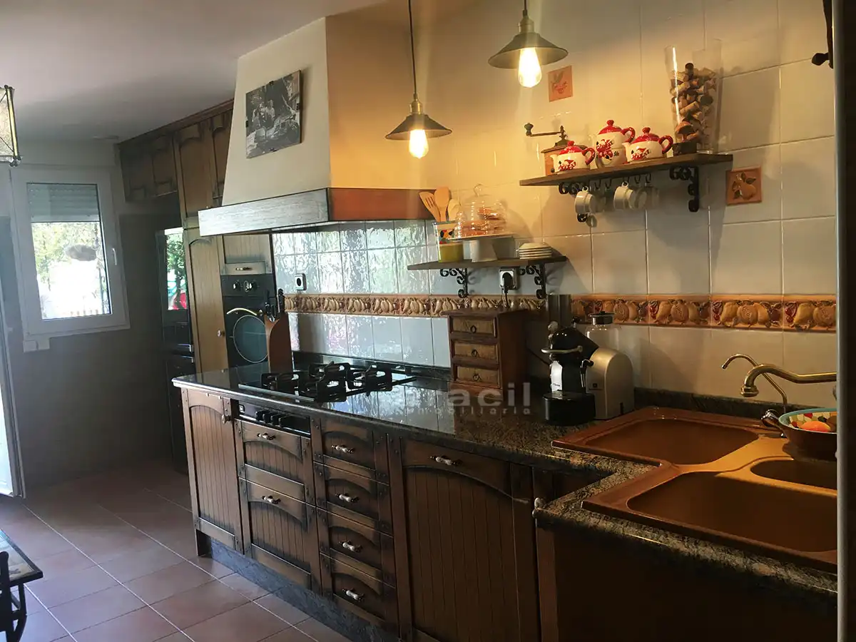 Kitchen of Flat for sale in Alcoy / Alcoi  with Air Conditioner and Terrace