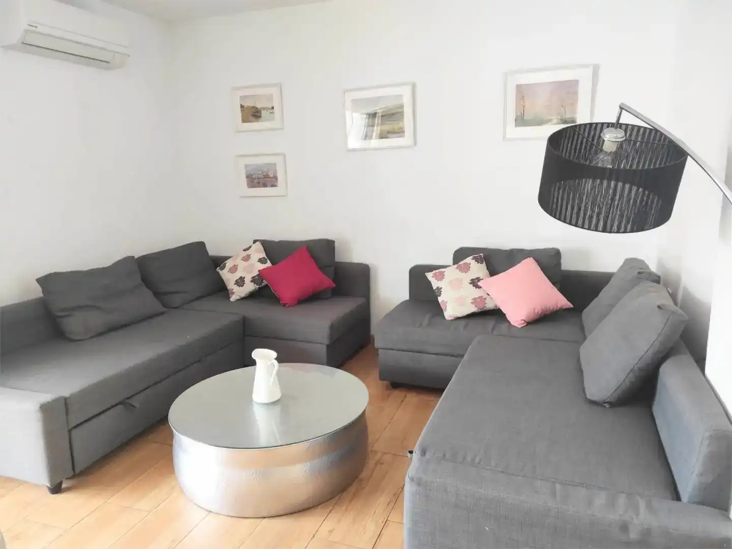 Wohnzimmer von Wohnung zur Miete in Almuñécar mit Klimaanlage und Balkon