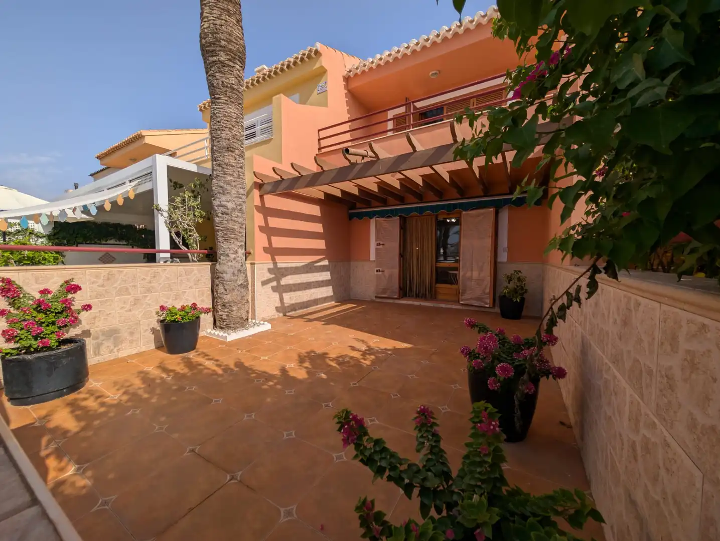 Terraza de Casa adosada en venta en Mazarrón con Aire acondicionado, Jardín privado y Terraza