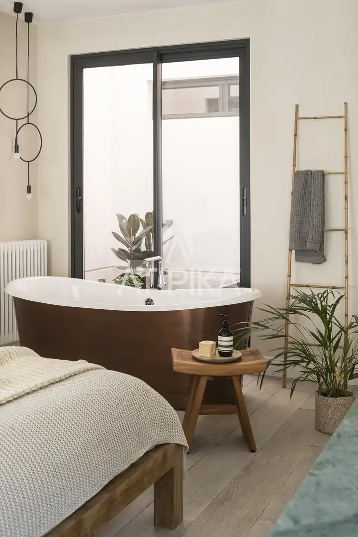 Baño de Casa o chalet en venta en Barcelona con Aire acondicionado, Calefacción y Trastero