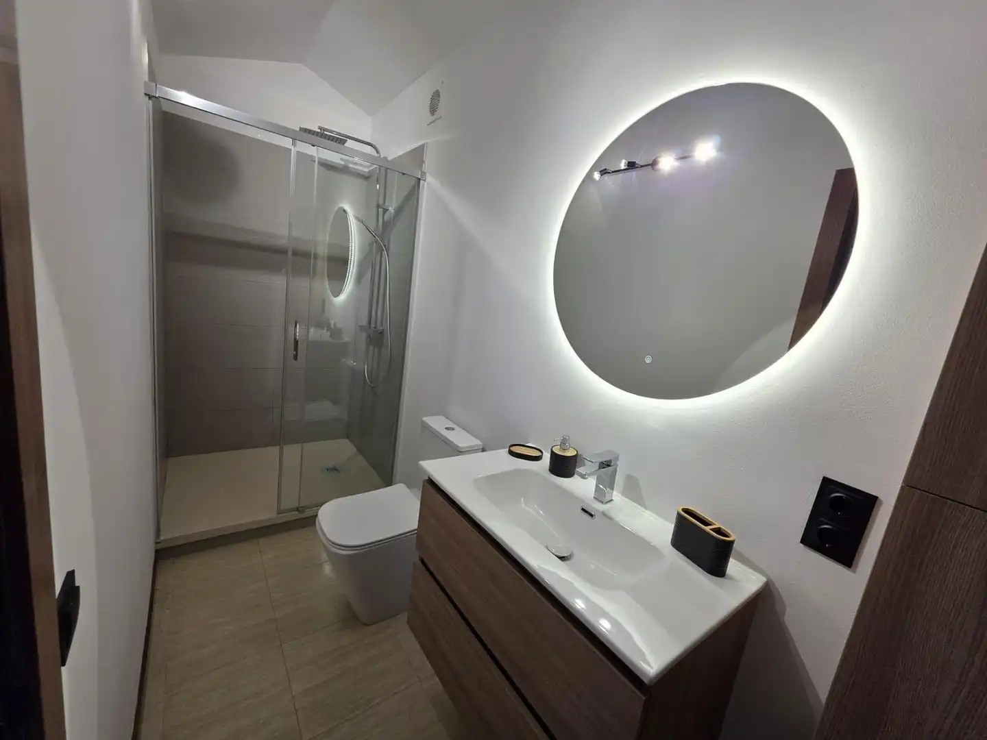 Baño de Dúplex en venta en Sant Celoni con Aire acondicionado, Calefacción y Terraza