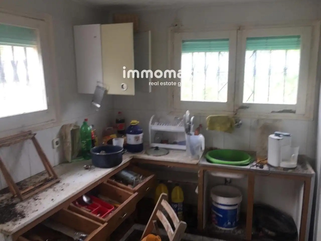 Kitchen of Houses for sale in Pradell de la Teixeta  with Air Conditioner, Terrace and Swimming Pool