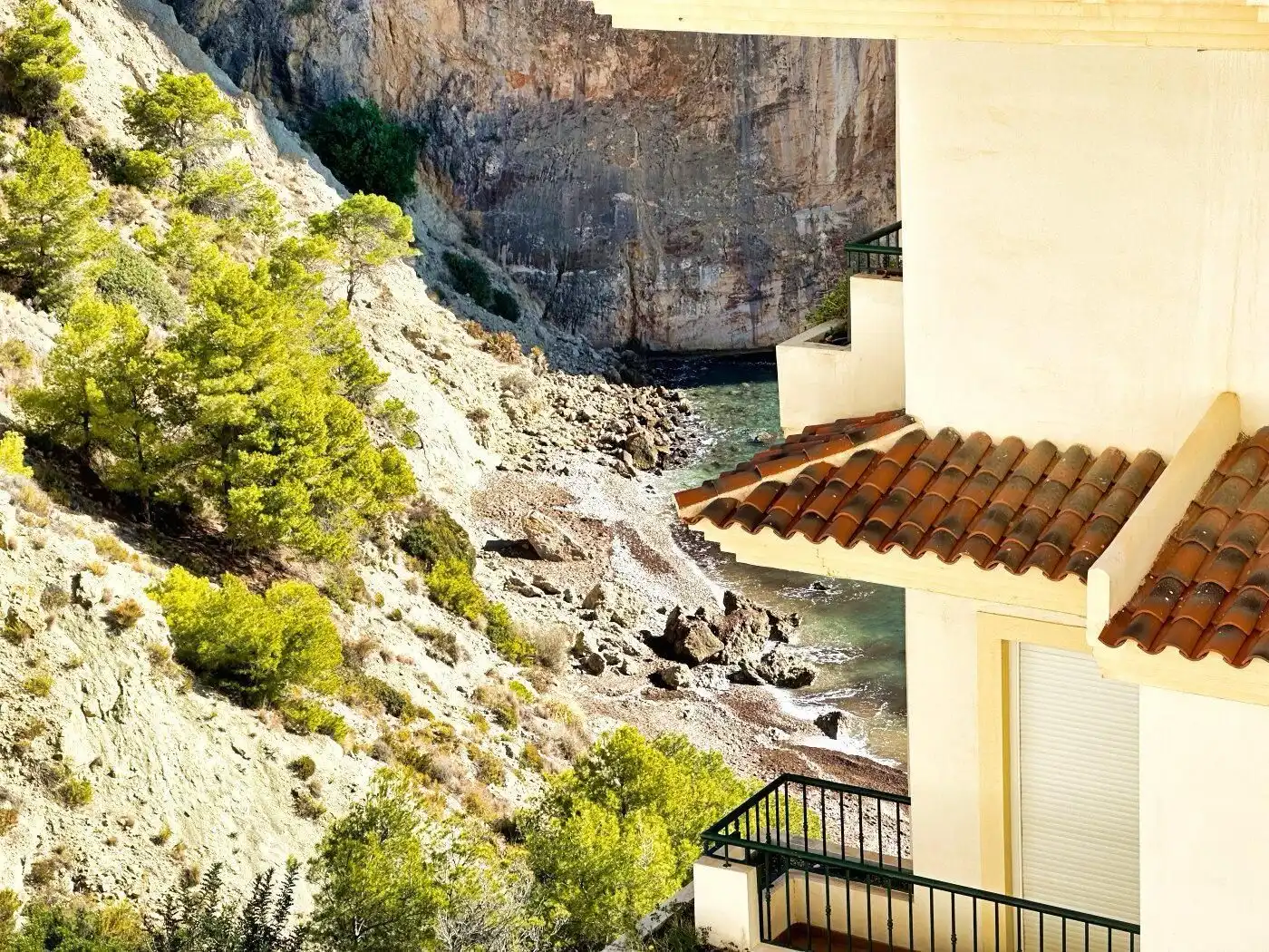 Balcony of Flat for rent in Altea  with Air Conditioner, Heating and Storage room