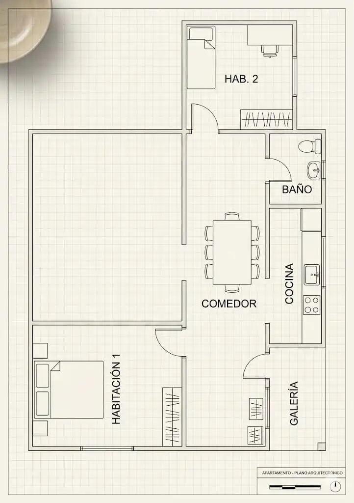 Wohnung zum Verkauf in Albal mit Klimaanlage, Heizung und Balkon