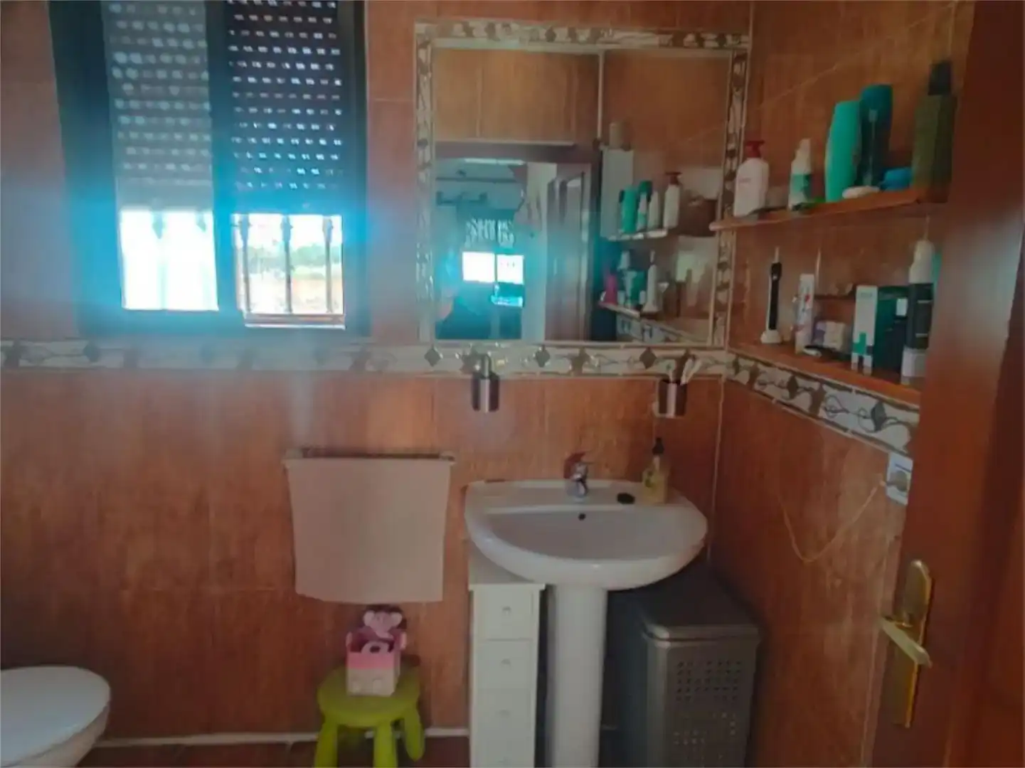 Bany de Finca rústica en venda en Marmolejo amb Aire condicionat i Piscina