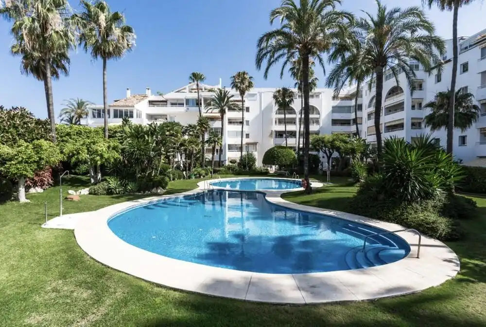 Exterior view of Apartments for sale in Estepona  with Air Conditioner, Terrace and Swimming Pool